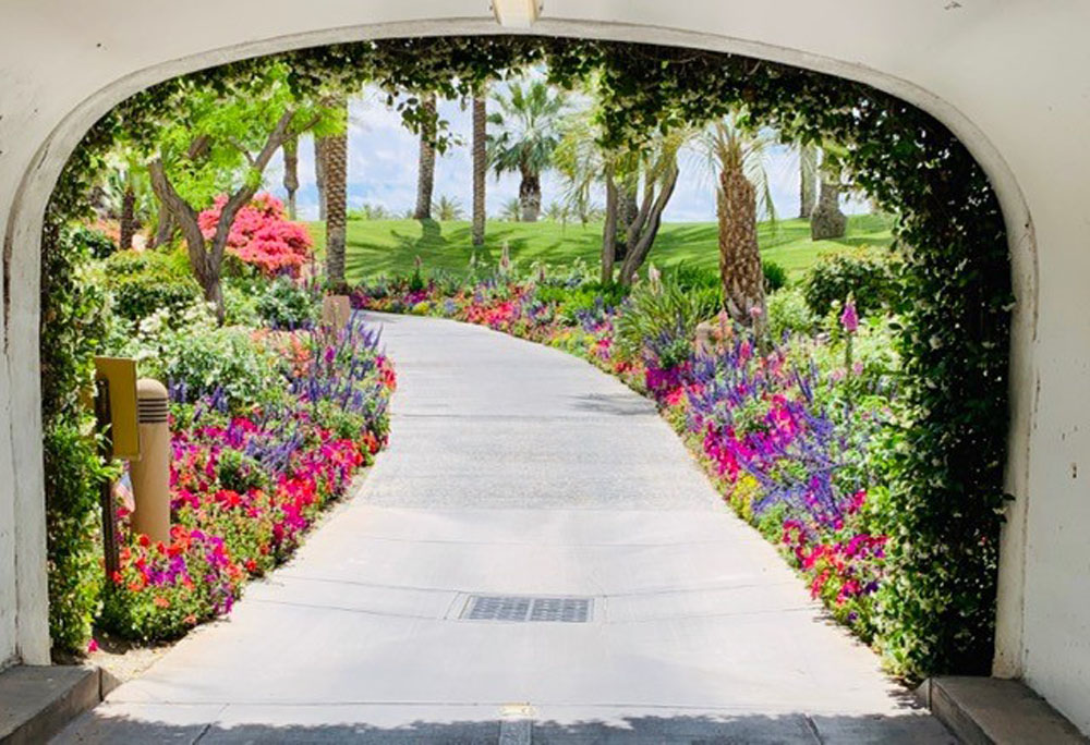 General - Tunnel with flowers